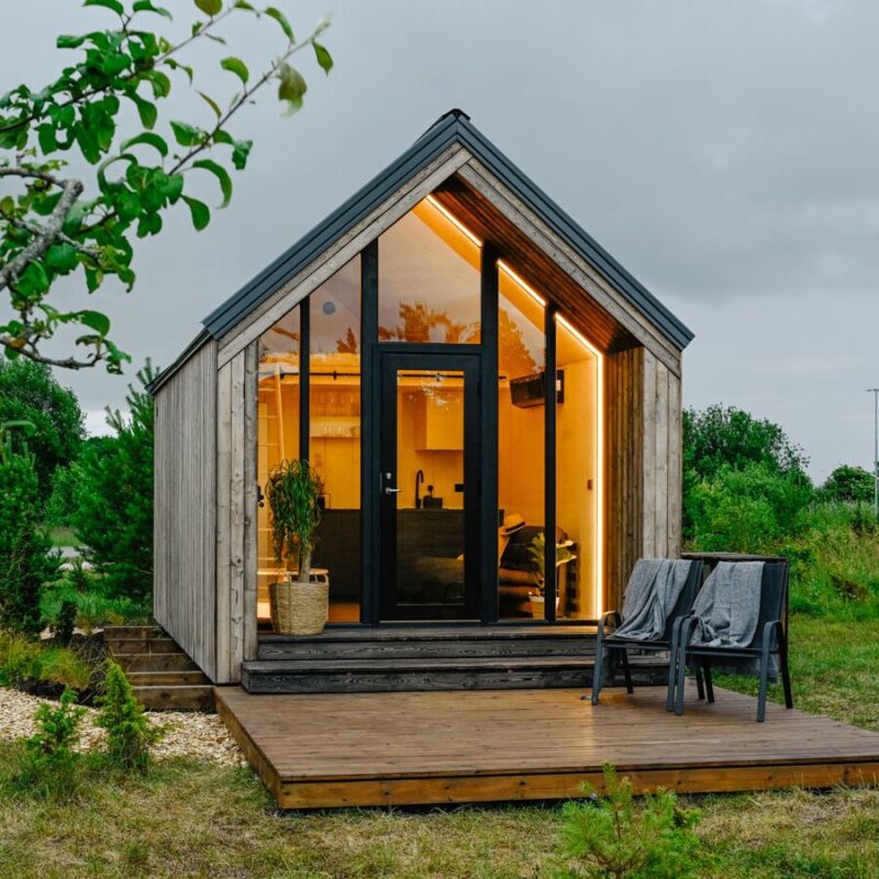 Modern design tiny homes