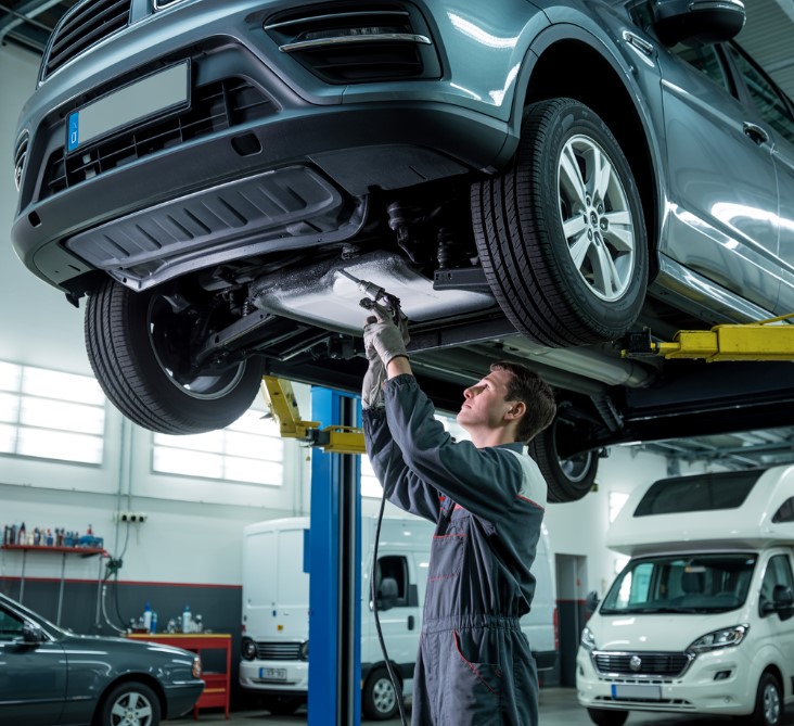 Undersealing Protects the Vehicle