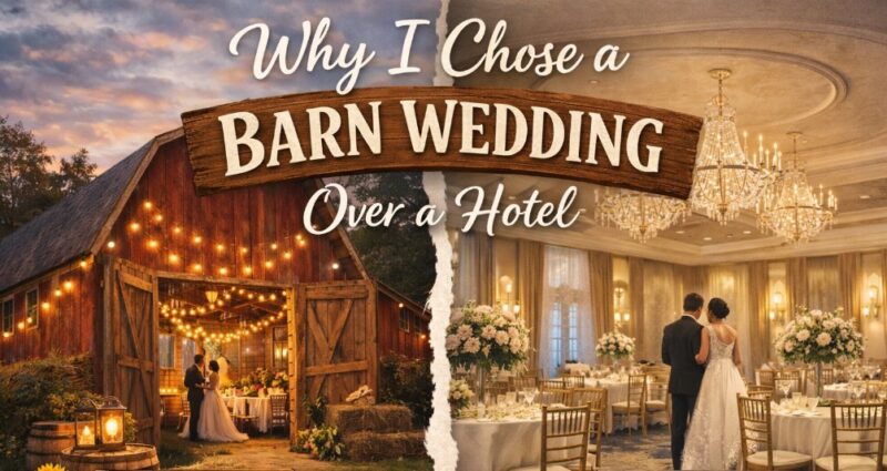 Why I Chose a Barn Wedding Over a Hotel