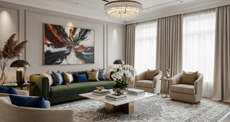 Creating a cohesive luxury interior